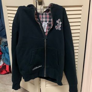 Disney World Mickey Mouse plaid hoodie